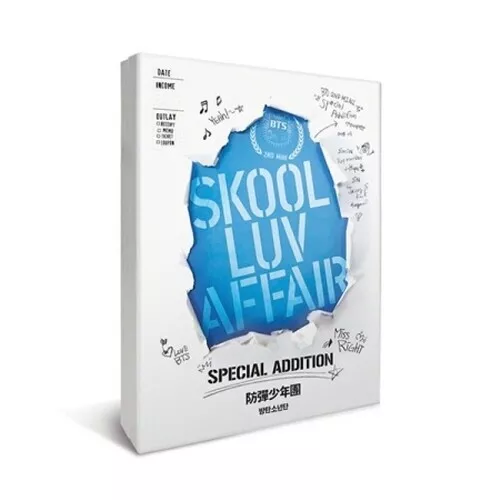 BTS-[SKOOL LUV AFFAIR] 2nd Mini Album Special Addition CD+DVD+Photobook+Gift