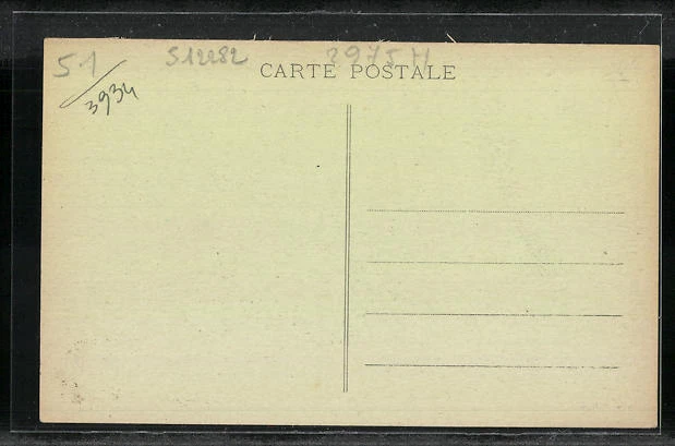 CPA Dormans, Route de Chalons 2