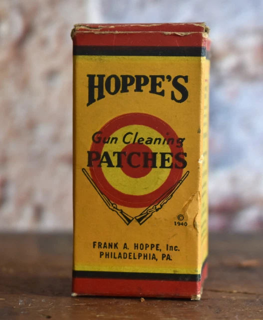 HOPPE'S No. 9 Gun Cleaning Patch.38-.45 Caliber/.410-20-Guage - Pack Of 500 For Sale Online