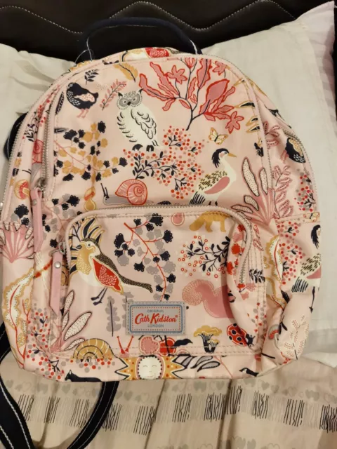 Cath Kidston Pink Birds Backpack BNWT