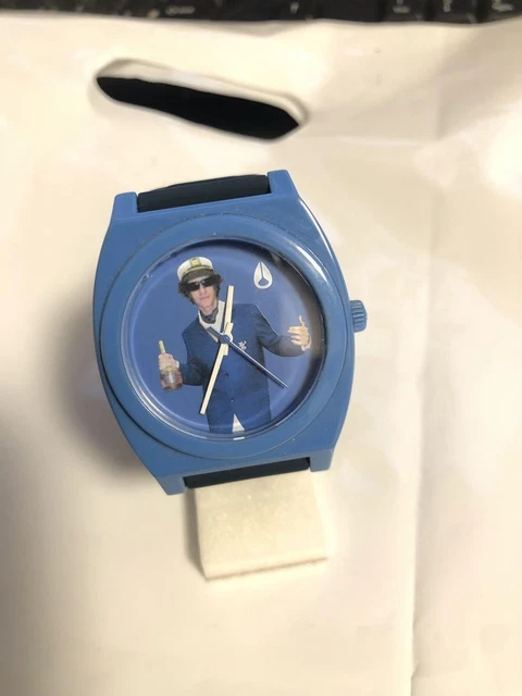 NIXON × BEASTIE BOYS TIME TELLER P Zegarek Nixon Time Teller P Beastie - niebieski (blue)