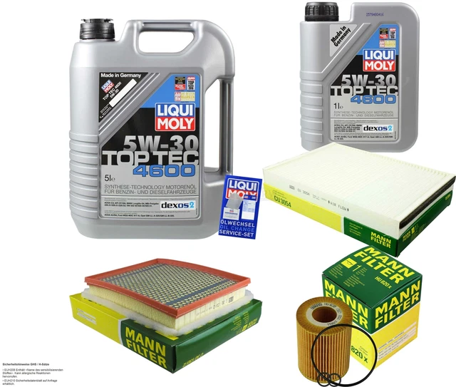 Set Filtri SCT Germany Per Manutenzione Auto - Filtro Aria, Abitacolo