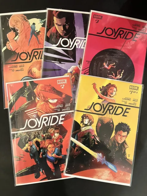 Joyride 1-5 1 2 3 4 5 Run Lot 5 Comics! 1st Prints Boom Studios! 2016