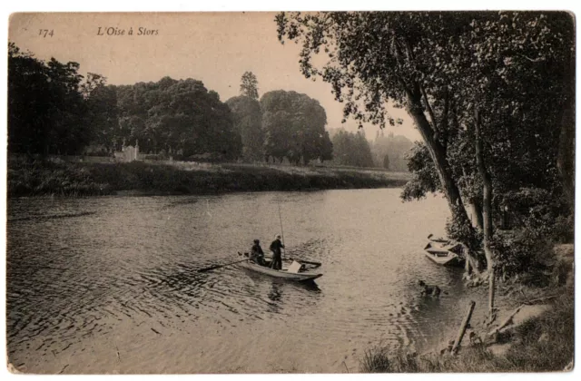 CPA 95 - L'ISLE ADAM (Val d'Oise) - 174. L'Oise à Stors