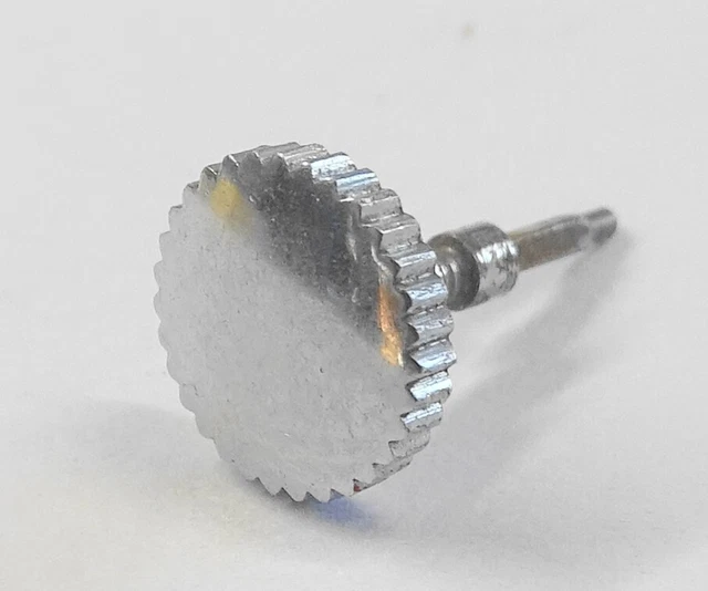 Tige Remontoir Et Couronne Chromée Pour Montre LIP T.18 - Pièce Neuve Sans étiquette - Compatible Stock LIP