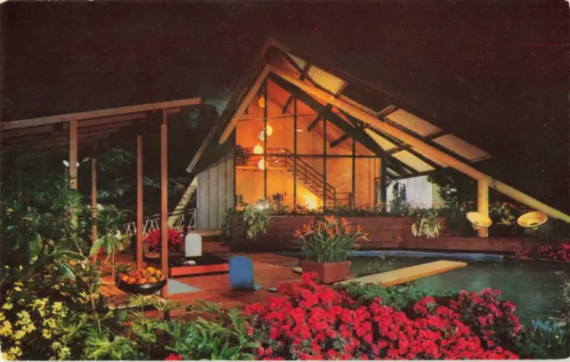 Oakland CA, California Spring Garden Show, Exposition Building, Vintage Postcard