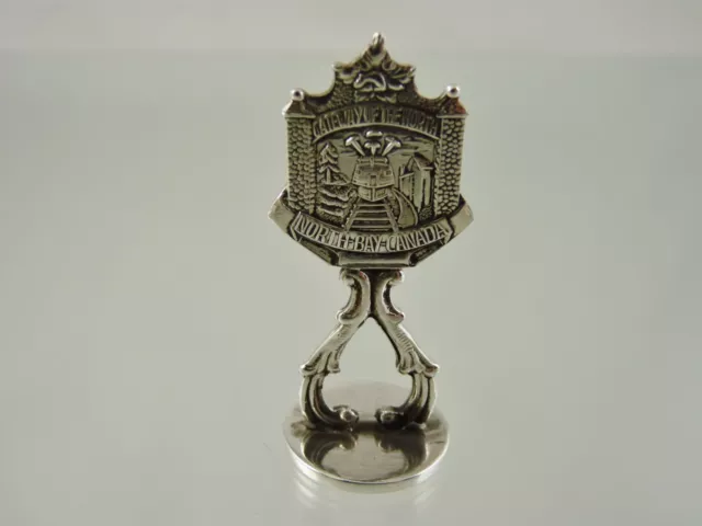 SOUVENIR PLATED CIGAR DOWSER NORTH BAY CANADA BY Han Hooijkaas HOLLAND