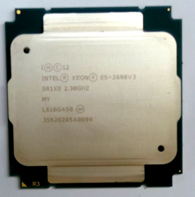INTEL XEON E5-2698 V3 Cpu Processor 16 Core 2.30Ghz Sr1Xe 40Mb Smart ...
