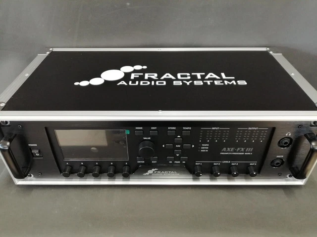 FRACTAL AUDIO SYSTEMS Axe-fx III Mark II Multi-Effekt W/Axe-Fxiii 3U ...