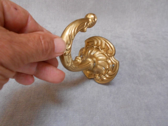 French Vintage BRONZE Coat hat rack  HANGER HOOK 3