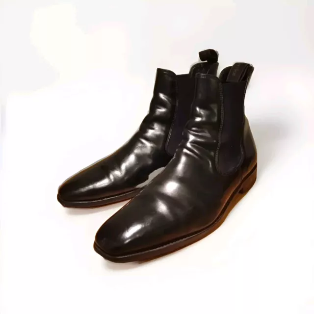 LOAKE MENS MITCHUM Legend Chelsea Boots BLACK Leather Size UK 7 64.99 PicClick UK