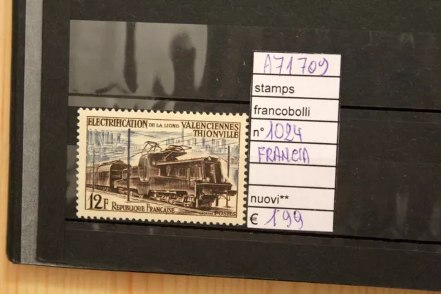 Francobolli Francia Nuovi** N°1024 Stamps France Mnh** (A71709)