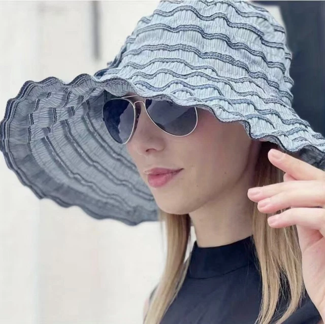 Sukeen Chapeau De Soleil Réversible Femme Anti-UV UPF50+ – Large Bord Pliable, Jardinage, Plage, Randonnée