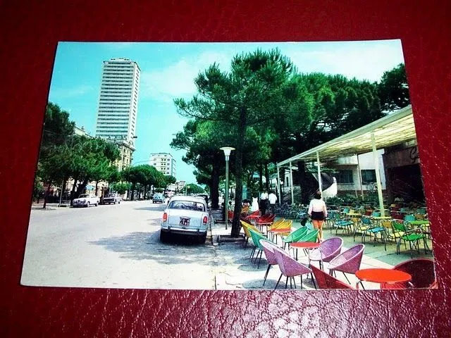 Cartolina Cesenatico - Viale Carducci 1965