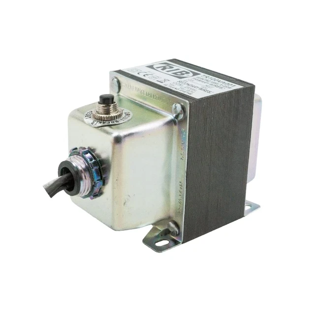 TR100VA001 Transformer, 100Va, 120 to 24 Vac, Circuit Breaker, Foot and Single T