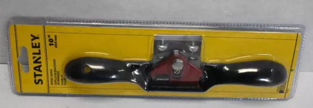 Stanley 12951 Spokeshave With Flat Base Tool Plane Wood Blade Cutting Metal