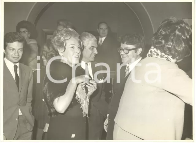 1970 ca ITALIA COSTUME - Imprenditore Alfredo BELTRAME a una serata *Foto24x18