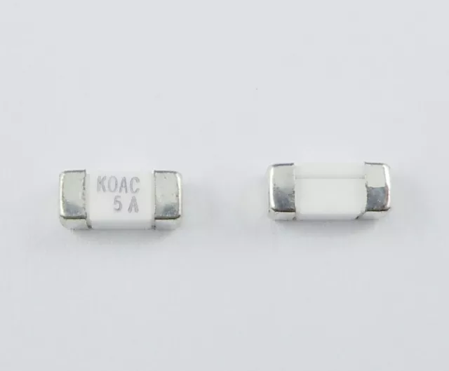 5Pcs KOA KOAC SMD SMT 1808 5A 125V Surface Mount Main Board Fuses CCF1N5TTE