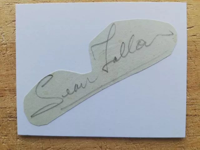 Rare! Sean Fallon Celtic Legend Hand-Signed Vintage Autograph