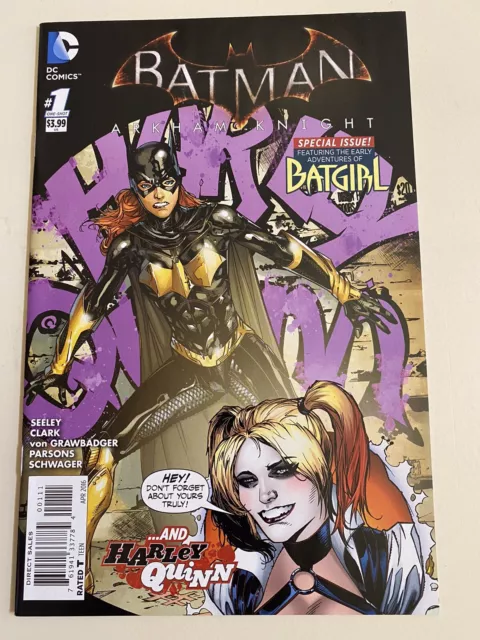 Batman Arkham Knight #1 Batgirl And Harley Quinn Variant Nm Dc Comics 2016