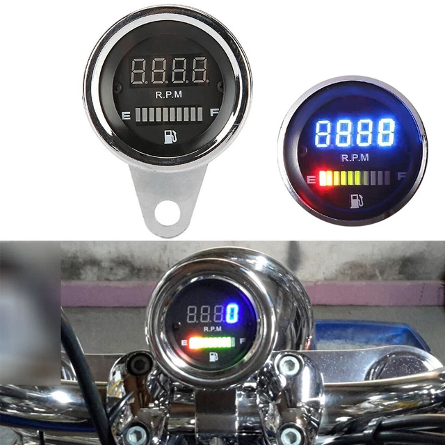 MOTORCYCLE LED FUEL Gauge Tachometer For Yamaha VStar 650 950 1100