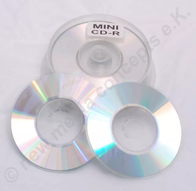 MINI CD VIERGE 80 MM, Nu, 210 MB En Boîte de Gâteau 10 Pièces EUR 12,70 -  PicClick FR