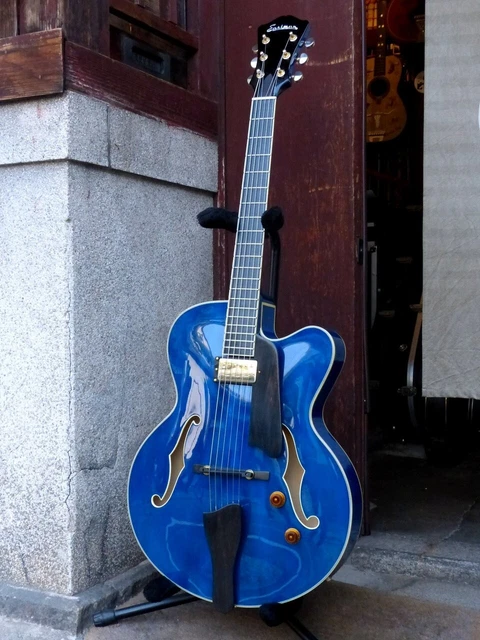 Eastman 19 AR-503CE-BLU Full Aco Electric Guitar w/hard case F/S