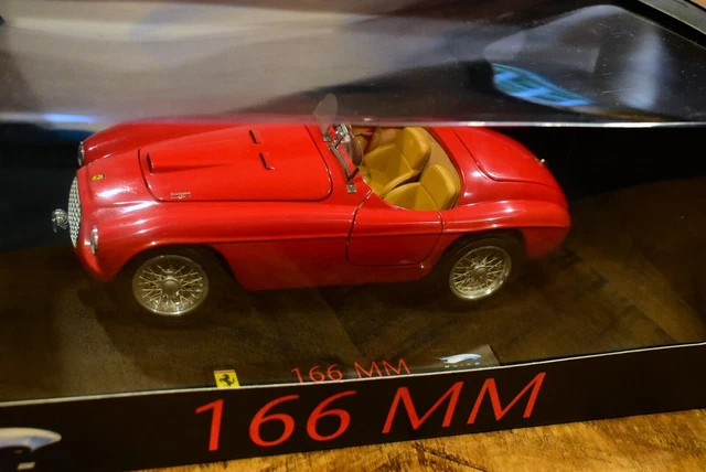 Hot Wheels SB 1/18 - Ferrari 166 MM Barchetta Rouge