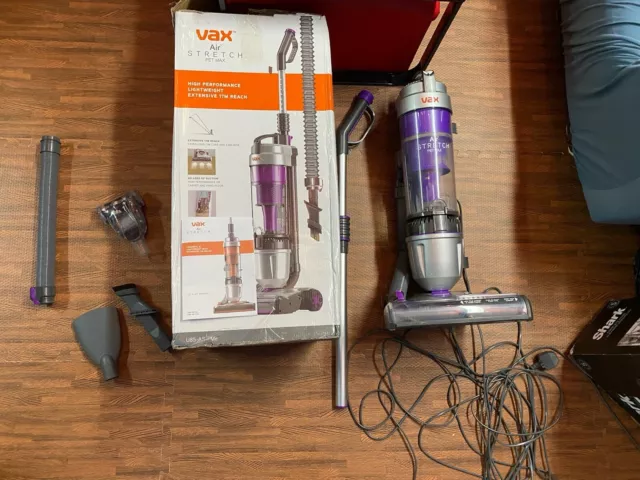 Vax Air Stretch Pet Max U85-AS-Pme Upright Bagless Vacuum Cleaner - Silver