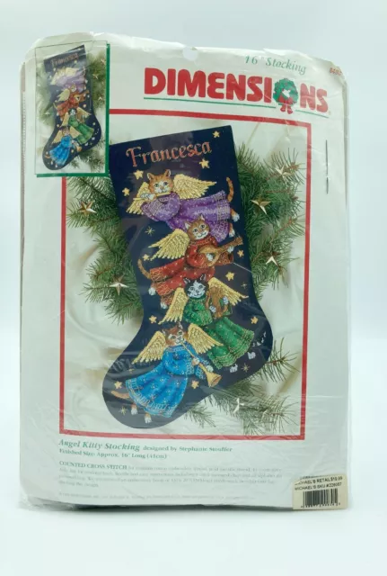 Counted Cross Stitch Kit ~ Dimensions Magical Christmas Stocking #70-08999