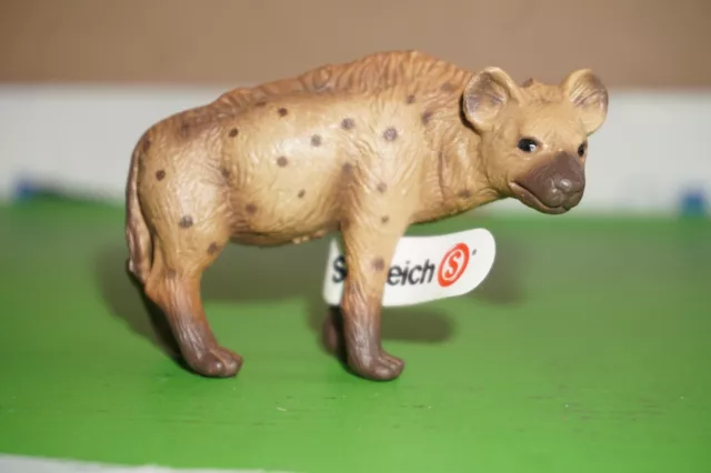 Schleich #14347, Tüpfelhyäne 1996, selten Rarität NEU unbespielt Sammlerstück