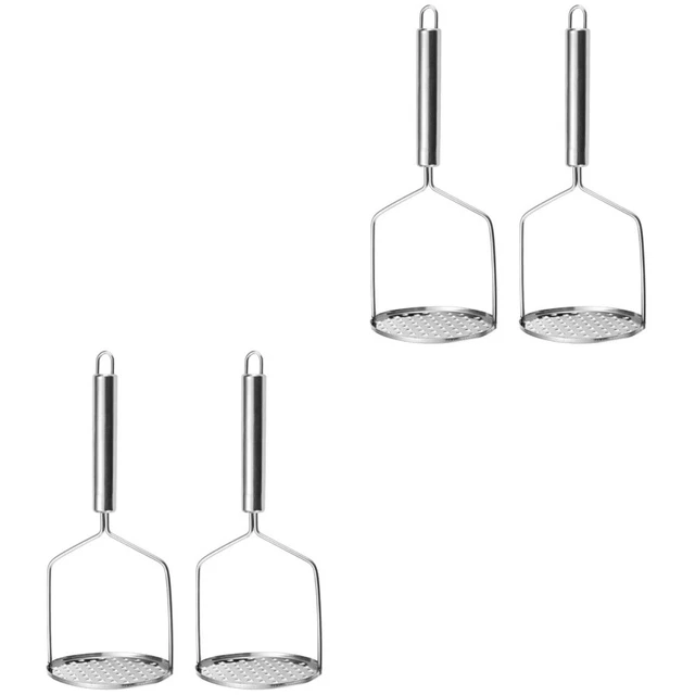 4 Pcs Spremiaglio Schiacciapatate Acciaio Inox Attrezzi Domestici Spremiagrumi