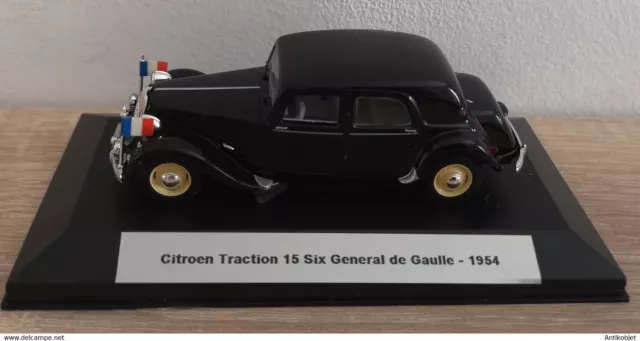 Citroen Traction 15 Six Général de Gaulle 1954