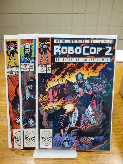 Robocop 2 The Future Of Law Enforcement #1-3 Complete Mini Series