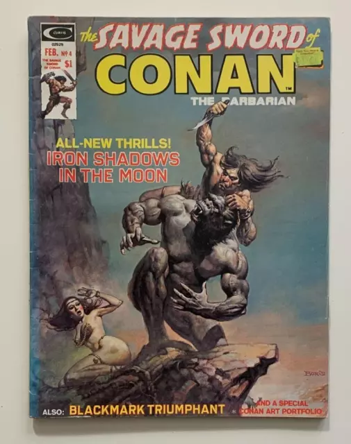 Savage Sword of Conan #4 (Marvel 1975) FN+ Bronze age issue