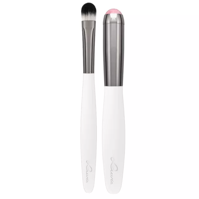 Luvia set 2 pezzi: cura degli occhi trucco bellezza ""Eye Care Set"" in bianco - vegano