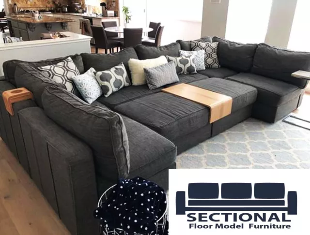 Sectional Customizable Couch - Washable Covers- Floor Model