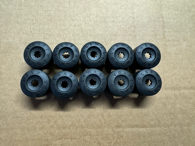 20pcs 19mm Red Wheel Nut Lug Cover Auto Hub Screw Caps Bolt Rims Tire