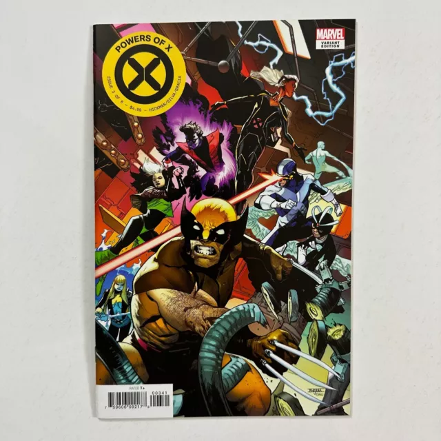 Powers Of X 3 Mahmud Asrar Connecting Variant 1St Printing (2019, Marvel Comics)