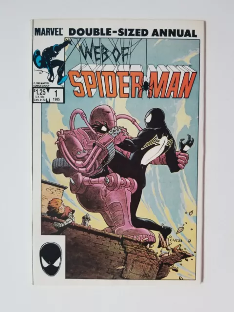 Web of Spider-Man Annual #1 (1985 Marvel Comics) FN ~ Combine Shipping