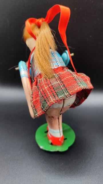 Ancien Jouet Mécanique Automate Tôle Papillon - Made In Japan - Années 60 YONE