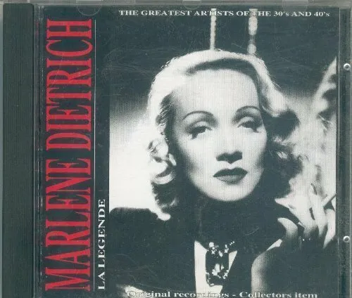 Marlene Dietrich [CD] La Legende (1994, 14 tracks)