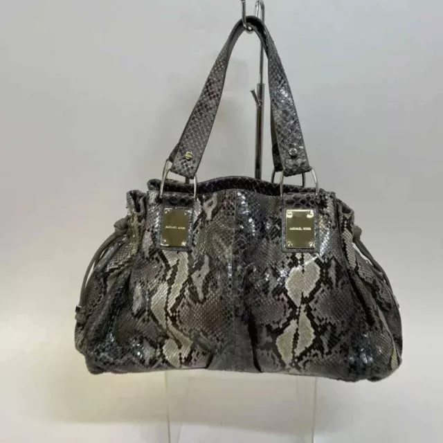 Michael Kors MK Designer Animal Snake print Shoulder Bag Purse Handbag Satchel