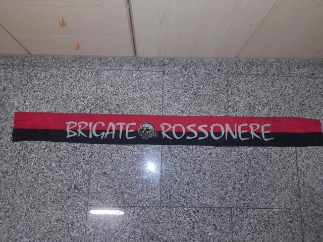 Écharpe Ultras Milan Brigate Rossonere - Années 80 - Supporter AC Milan