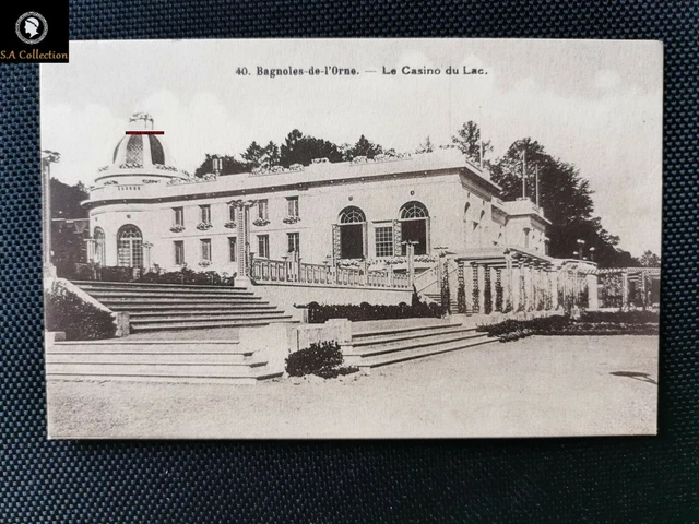 CPA 61 BAGNOLES-DE-L'ORNE - Le Casino du Lac