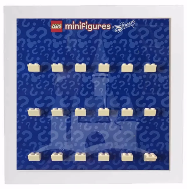 Display case frame for Lego ® Minifigures Series 1 or 2 Disney mini figures 25cm