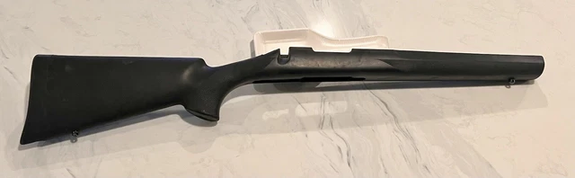 Remington 700 Hogue overmolded Short Action Black Stock Heavy Barrel Varmint