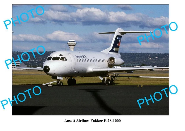 Ansett Australia Airlines Fokker F-28-4000 Fellowship VH-EWB 1:200