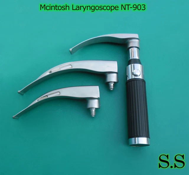 INSTRUMENTS CHIRURGICAUX DE style laryngoscope Mcintosh ORL LS3124 EUR