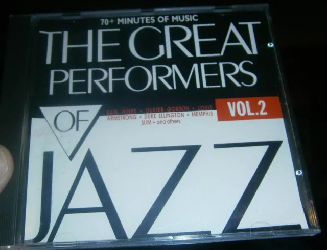 JAZZ / SWING Compilation The Great Performers Of Jazz (Vol.2) (CD)